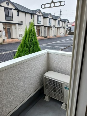 ラポールアネックスⅡのバルコニー