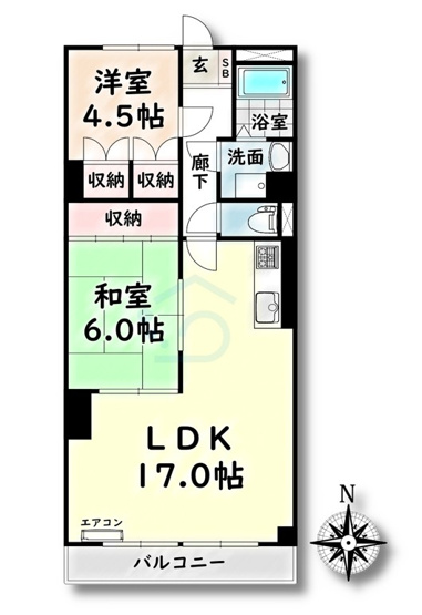 【間取り】 | レスポアール豊岡【名古屋市賃貸・ネット無料】