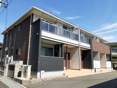 【外観】 | ローズコリーヌ大門Ａ | 落ち着いた雰囲気の外観です