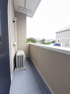 【バルコニー】 | ラルジュグリーンＦ | バルコニー付きです