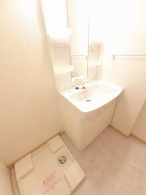 【洗面所】 | ラルジュグリーンＦ | 洗面所です