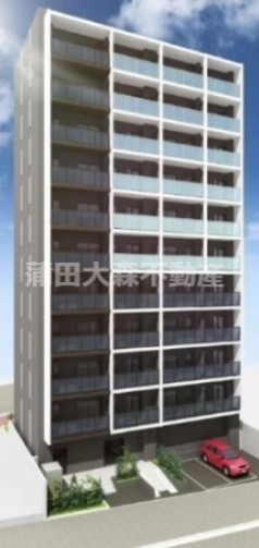 プレディアコート大森山王プレディアコートオオモリサンノウの外観パース