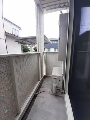【バルコニー】 | アケボノシティー | 広々としたバルコニーです
