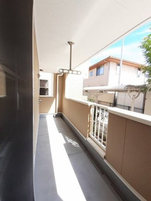 【バルコニー】 | ボニートＡ | 陽当たり良好なバルコニーです