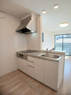 【キッチン】 | アクティフ浦上Ⅱ | お料理しやすいキッチンです