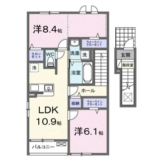 【間取り】 | アクティフ浦上Ⅱ