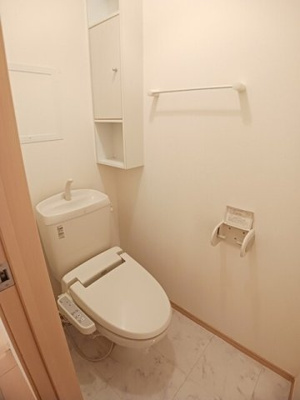 【トイレ】 | プラシード・ユダⅡ | 落ち着いた色調のトイレです