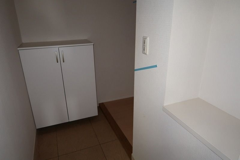 トリニティー芝浦の玄関