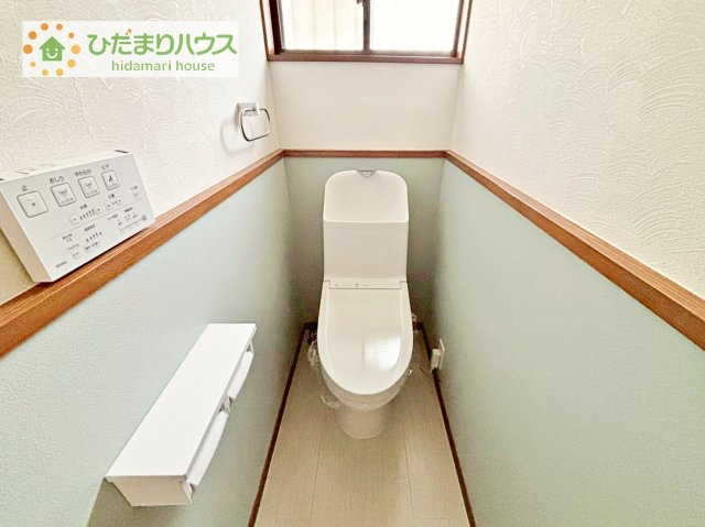 【トイレ】 | 阿見町大字青宿　中古戸建 | トイレは1F、2F共に完備！取り合いになることがありませんね(^^)/