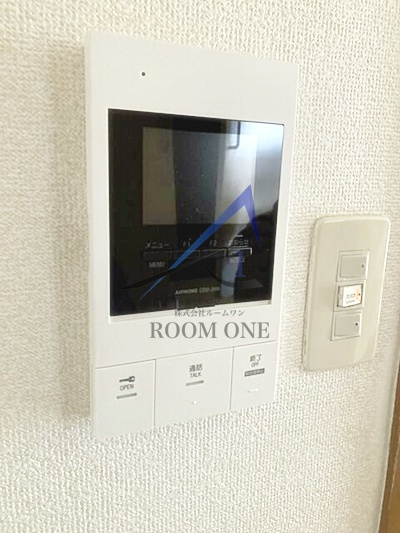 Ｋ－ハウスⅡのセキュリティ|モニター付きインターホンです。