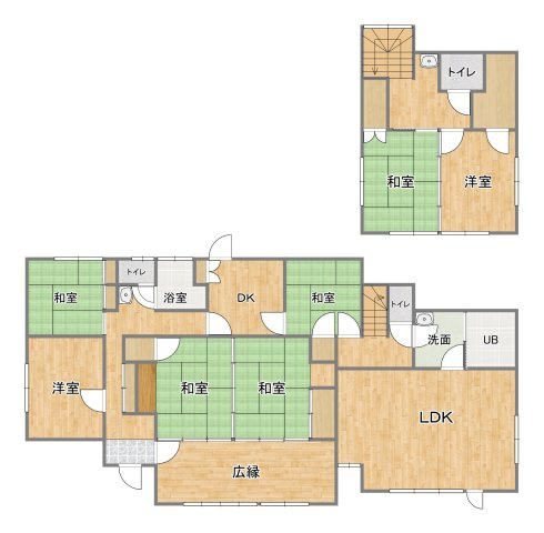 【間取り】の画像