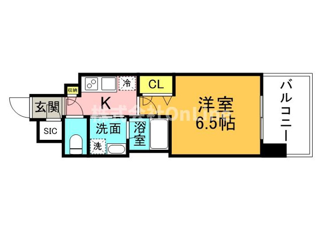【間取り】 | レオンヴァリエ長堀通