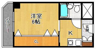 アートレジェンドの間取り