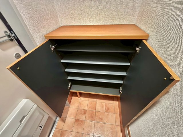 フラッツネオシティーの玄関