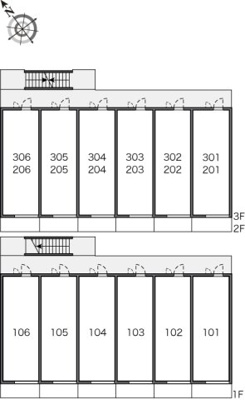 【区画図】 | レオパレスのぞみ