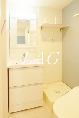 【洗面所】 | LaScena | 洗面台です。
