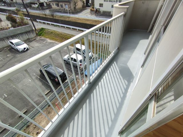 グリーンハイツ甲山のバルコニー