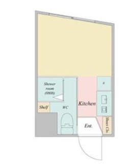 【間取り】 | ウエストインパート1 | 間取りです。