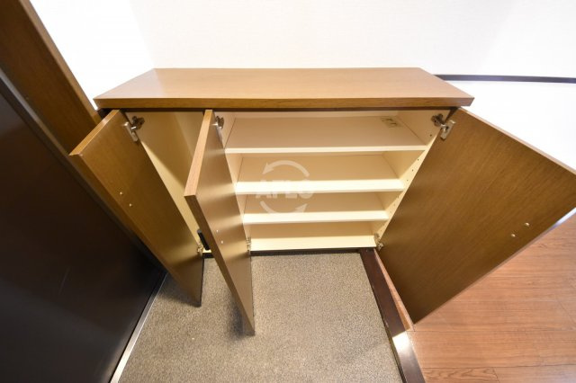 天神橋ハイムの収納|天神橋ハイム　シューズボックス