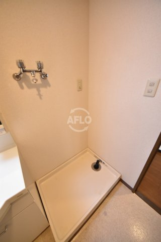 天神橋ハイムの設備|天神橋ハイム　洗濯機置き場