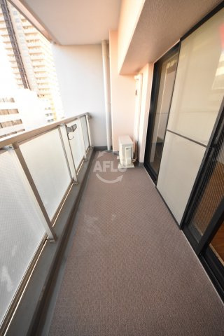 天神橋ハイムのバルコニー|天神橋ハイム　バルコニー