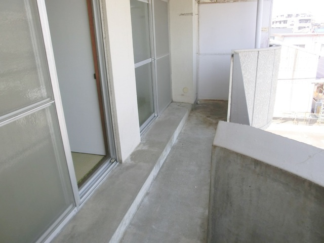 メゾン細田のバルコニー|バルコニースペースです。