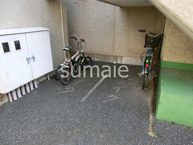 メゾン細田のその他共用部分|駐輪場です。