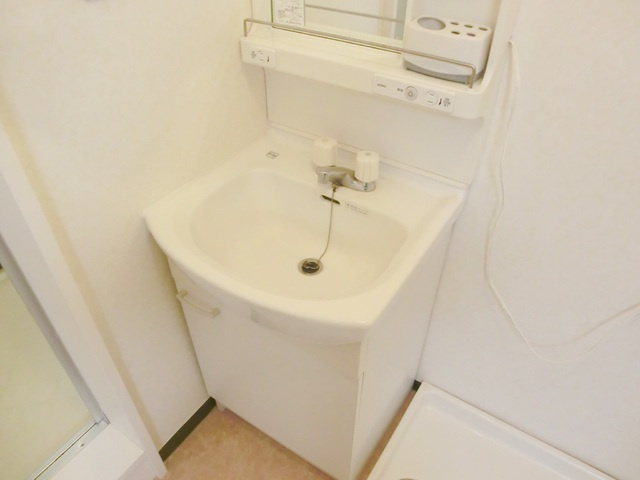 メゾン細田の洗面所|独立洗面台あります。