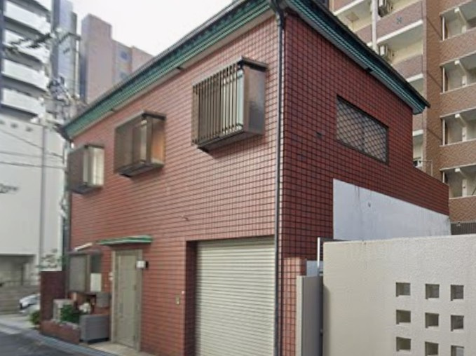 西区江戸堀　古家つき土地