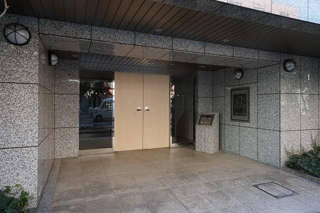 クオリア後楽園（２１６）のエントランス