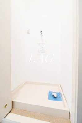 【設備】 | エムズフラット | 室内洗濯機置場です。