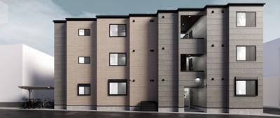 【外観パース】 | robot home 穴守稲荷