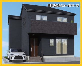 【完成予想図】 | 相模原市上鶴間　新築分譲住宅 | 外観（パース）