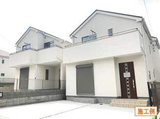 【外観：施工例】 | 相模原市上鶴間　新築分譲住宅 | 同施工会社施工例（外観）