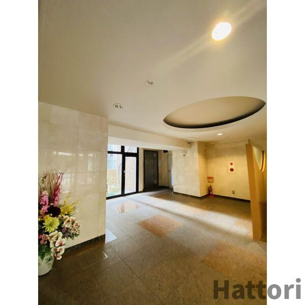 アスリート新大阪Ⅱのロビー