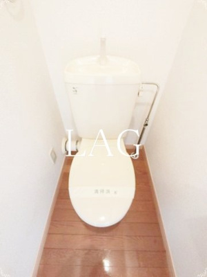 【トイレ】 | リリックコート平和橋 | トイレです。