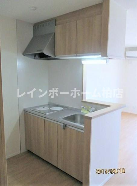 担当エリアのルームアドバイザーが直接対応いたしますのキッチン|コンパクトなキッチンで掃除もラクラク