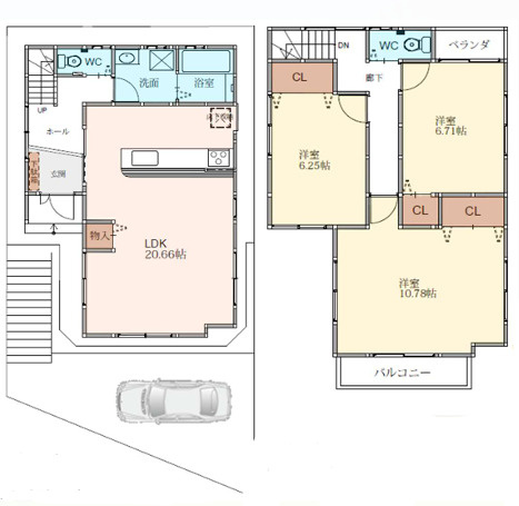 太秦緑ヶ丘戸建