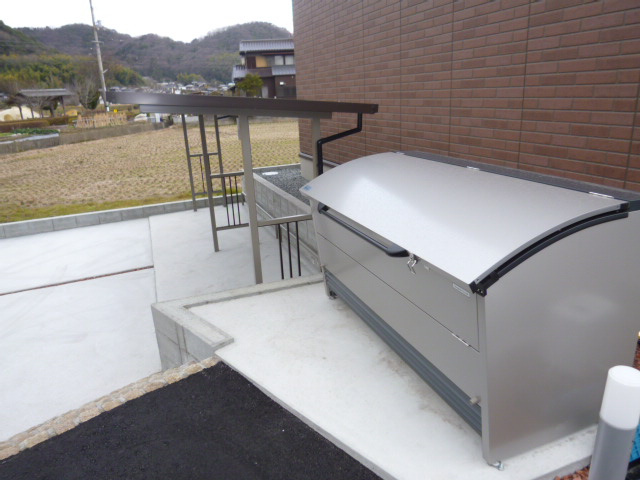 ハピネスⅢのその他共用部分|敷地内ゴミステーション
