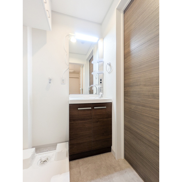 第五山中マンションの洗面所