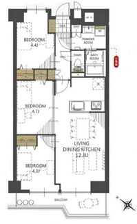 【間取り】 | 南浦和センチュリーマンション
