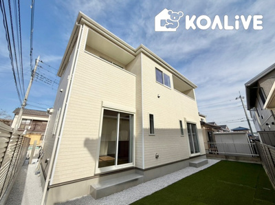 【外観】 | 前橋市北代田町　新築住宅 | 現地ご案内ツアー開催中！早朝やお仕事帰りのご見学にもすぐ対応致します！見学ご予約はコアライブまでお気軽にお問い合わせ下さい！