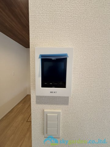 小田原市小竹　新築戸建　全2号棟1号棟の防犯設備