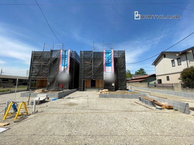 新築戸建・新築建売　太田市新田上江田町第1　綿打小学校・綿打中学校の外観|【2号棟】2026年5月末撮影