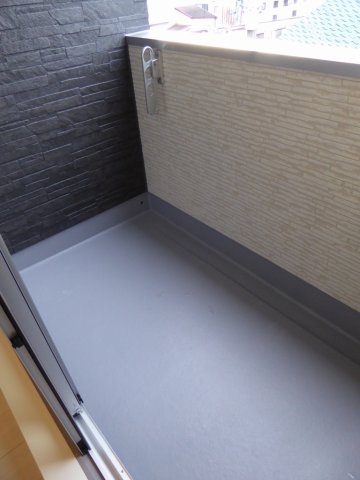 ヴィレッタ城東のバルコニー