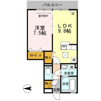 【間取り】 | リバーパーク　A棟