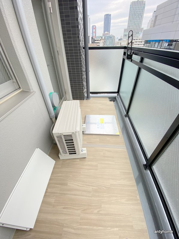 エスリードレジデンス本町パークフロント　仲介手数料無料のバルコニー