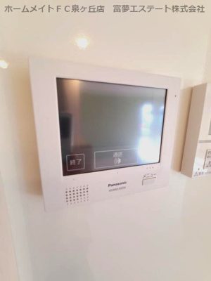 【セキュリティ】 | gracia nave(グレーシア ナヴィ) | TVインターホン　※イメージ　同物件・別号室の写真です
