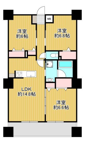 PJツリーネストの間取り