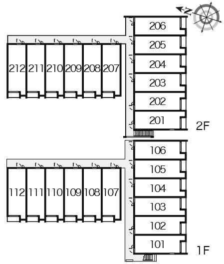 【区画図】 | クレイノガーデンハイツWADA | 画像3